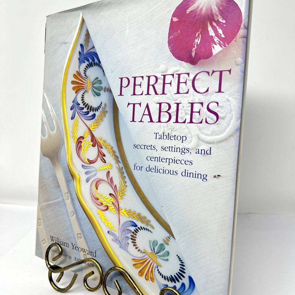 William Yeoward Perfect Tables Hardcover Tablescapes Book